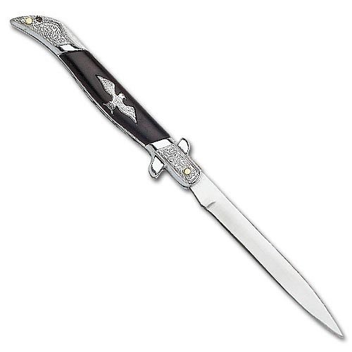 Silver Eagle German Stiletto Folding Pocket Knife