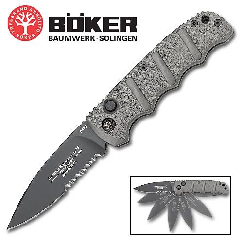 Boker Magnum Kalashnikov Fast Action Pocket Knife - Grey