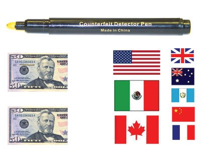 Counterfeit Bill Detector Pen