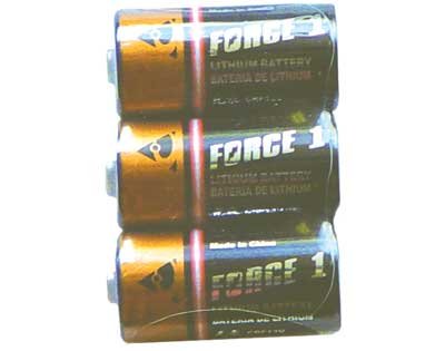 CR123 13v Stungun Batteries - Set of 3