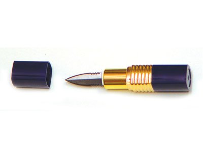 Lipstick Knife - Blue