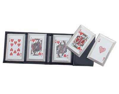 5 Piece Throwing Cards - Hearts Royal Flush