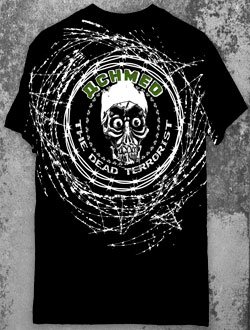 JEFF DUNHAM ACHMED Dead Terrorist Barbed Wire T-Shirt XL X-Large Goth Punk Emo Ventriliquist NEW