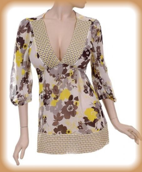 Three Hippie Floral Tops | Small, XS, XXS