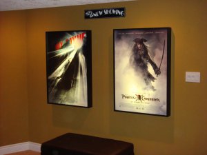 Movie Poster Case Light box Bar Lighting Cinema Theater