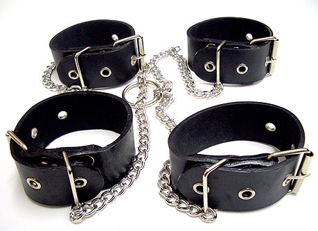 Leather Wrist & Ankle Restraints