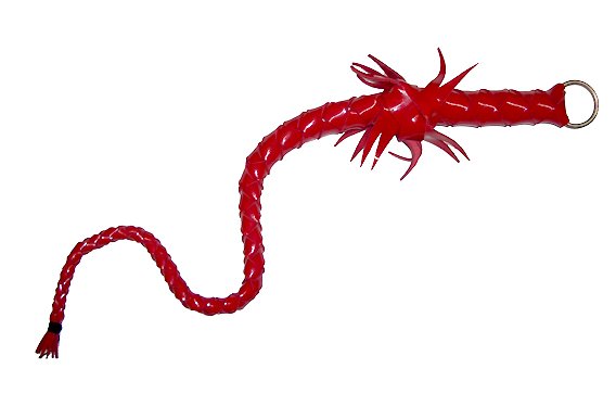 Leather Femme Fatale Red Hot Love Whip