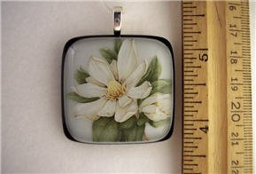 Fused Glass Pendant: Design #61