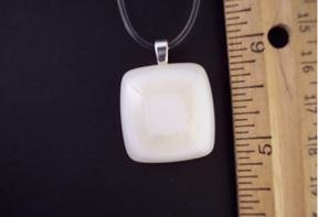 Fused Glass Pendant: Design #96
