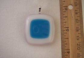 Fused Glass Pendant: Design #97