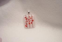 Fused Glass Pendants: Design #122