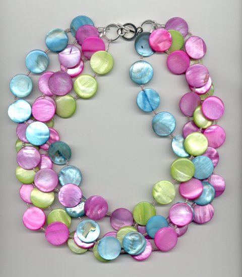 Belle Line - Multi-strand Mother of Pearl