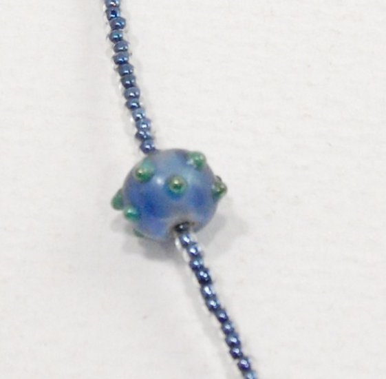 Blue Glass Necklace