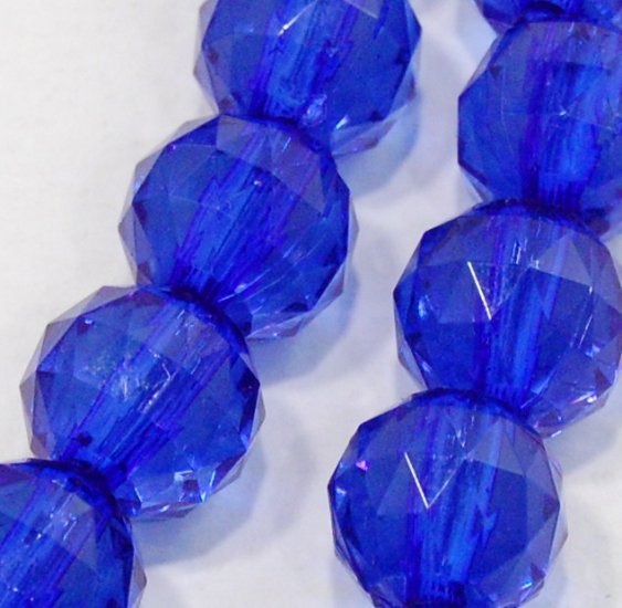 Blue Resin Lariat