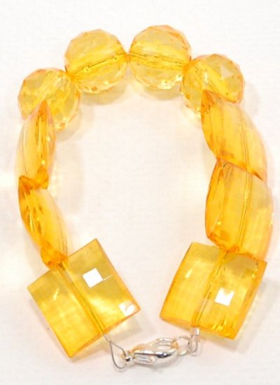 Mixed Amber Resin Bracelet