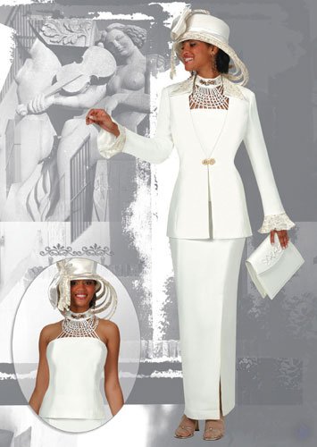 Daphney Sizes 8-22 Colors Off White and Hunter Green