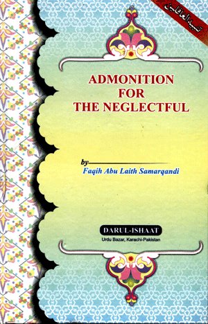 Admonition for the neglectful