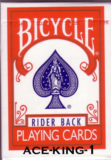 Bicycle Red Standard Index