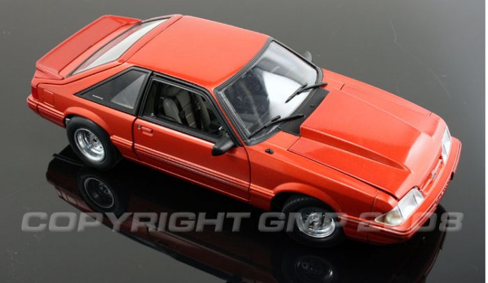 GMP 1/18 1989 MUSTANG DRAG DIECAST COLLECTIBLE CAR METALLIC COPPER 1 of 500