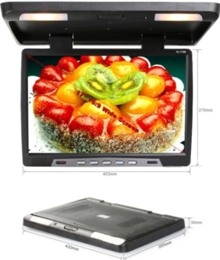 17 inch Car TFT LCD Roof Mount