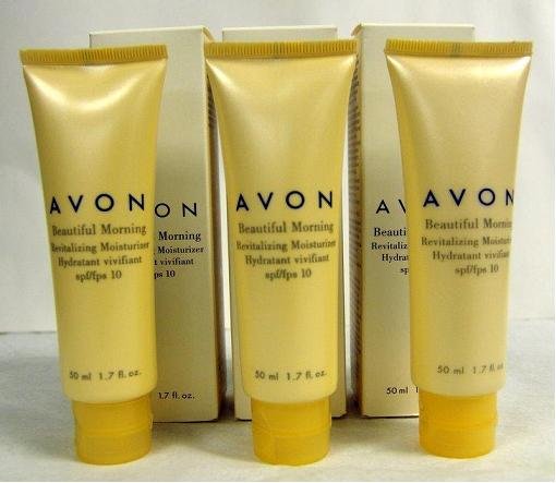 $60 Avon BEAUTIFUL MORNING Moisturizing Lotion ~ Lot of 3