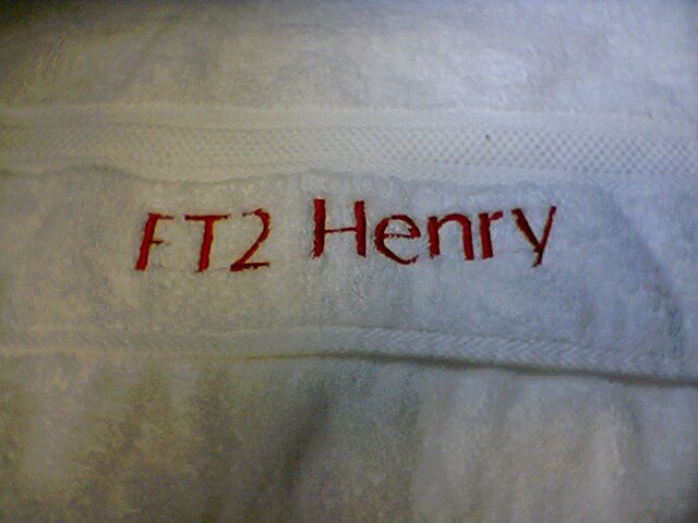 Embroidered Towels