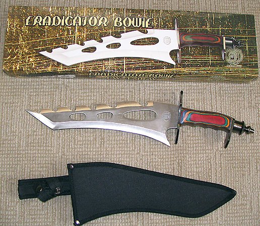 18 1/4" BIG Custom Bowie Knife Free Ship & Free Pocket