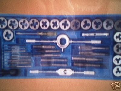 80 Piece Tap and Die Set - SAE & METRIC w/ 2 Case