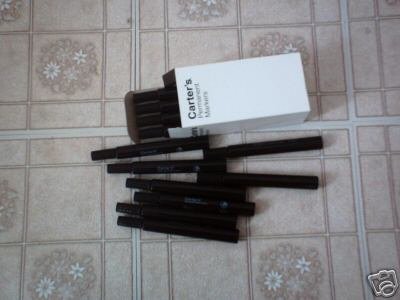 12 pcs carter's permanent markers
