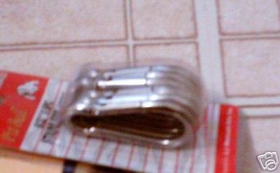 6 pc stainless SNAP HOOK - 9/32" - best selling in market