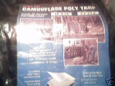 10x10 CAMOUFLAGE TARP