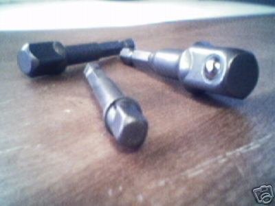 3pc SOCKET DRIVING DRILL ADAPTER BITS SET