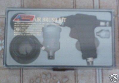 AIR BRUSH SPRAY GUN & MANUEL