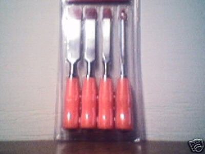4 pc Wood Chisel Set