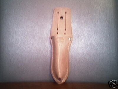Genuine Leather Utility Knife Holder.