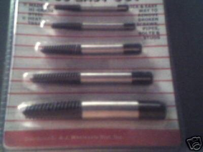 5pc Spiral Easy Out - Broken Screws Extractor.