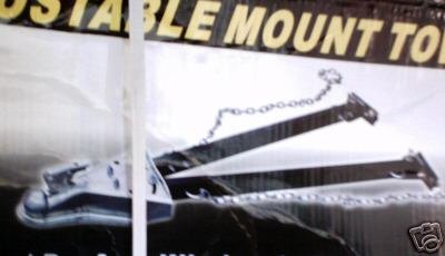 adjustable mount tow bar