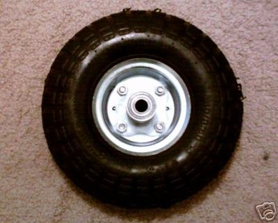 10" PNEUMATIC TIRE WITH HUB