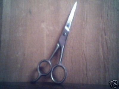 Hair Shears Scissors -- 5"x1/2"