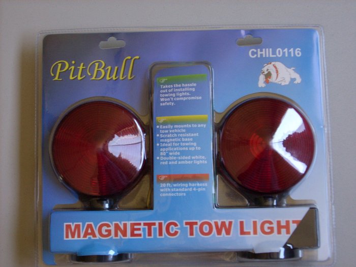 Magnetic Tow Light Complete Kit