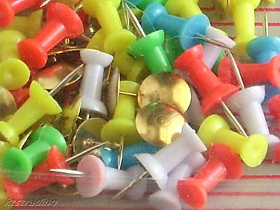 60 pcs tack & pin assortment-push pin