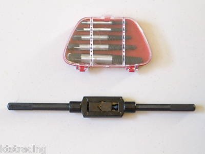 7pc Spiral Easy Out - Broken Screws Extractor