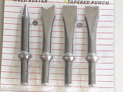 4pcs Air Chisel Set
