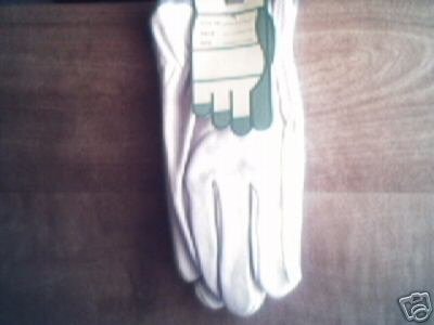 1 pairs of Leather Driving Work Gloves - medium