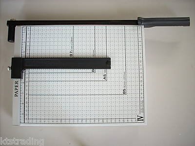 PAPER CUTTER - 12" x 10" inch - METAL BASE TRIMMER