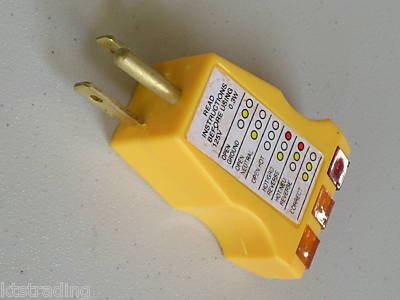 ELECTRICAL RECEPTACLE OUTLET TESTER