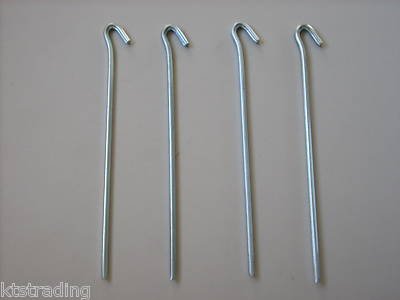 Tent Stakes Nail-Camping Backpack nails-4pc steel-12"