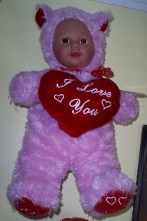 Kostume Kids Pink Bear