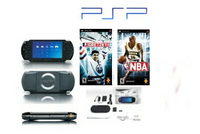 PSP Sports Bundle - 2 Games + Extra Accessories