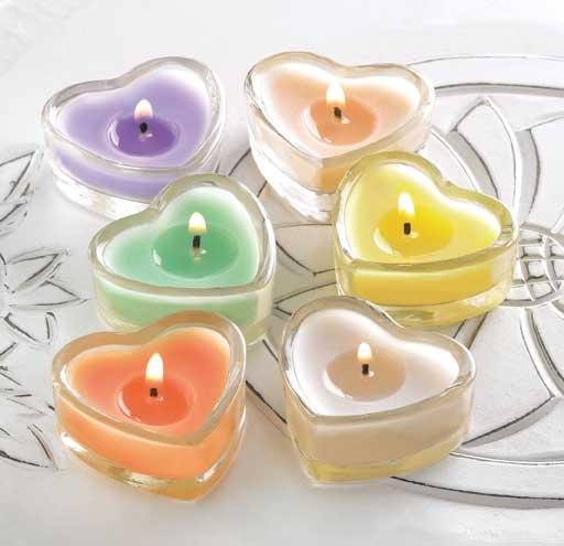 CANDY-HEART TEALIGHT SET